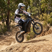 ELOTAC ET-1 Electric Dirt Bike for Teens Adults, 14"/12" Off-road Tires, Mid-Drive Motor 3500W Peak, 48V 21AH,37MPH, 330Lbs Max Load, Daul Disk Hydraulic Brakes