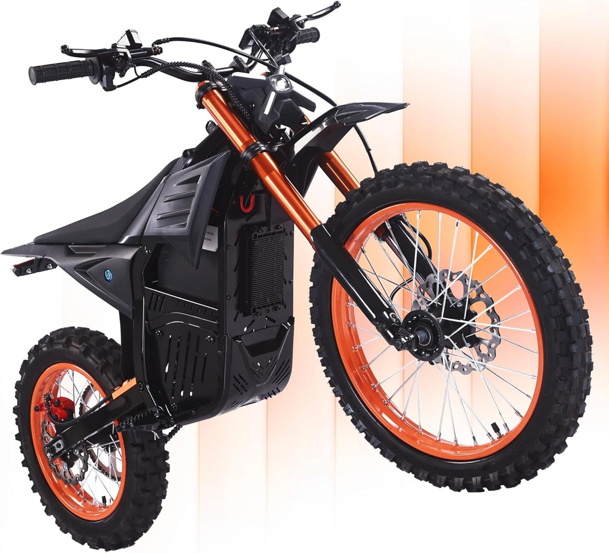 ET-3 Electric Dirt Bike, 72V 22.5Ah Removable Battery, 17